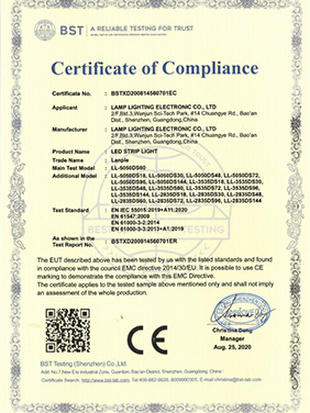  Qualification certificate