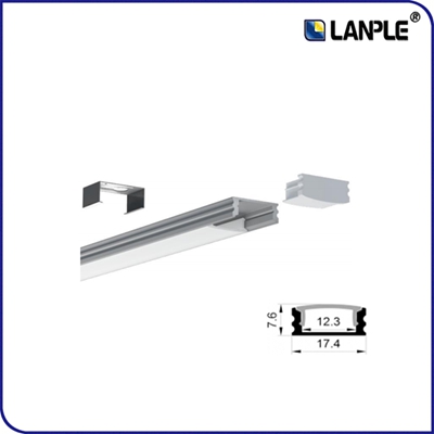 LED lamp with special aluminum groove